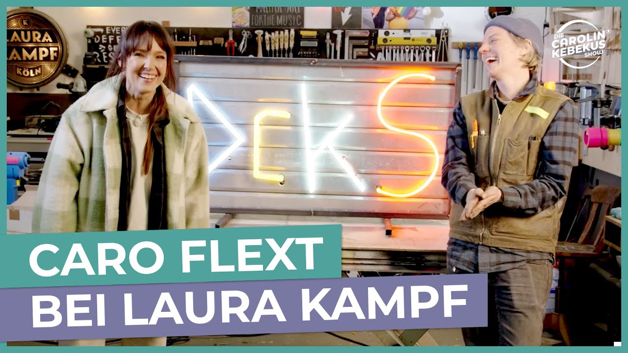 Extended Cut: Caro & Laura Kampf bauen eine #DCKS-Lampe | Die Carolin Kebekus Show