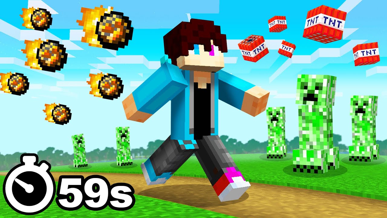 Minecraft, Maar Elke 60 Secondes = CHAOS