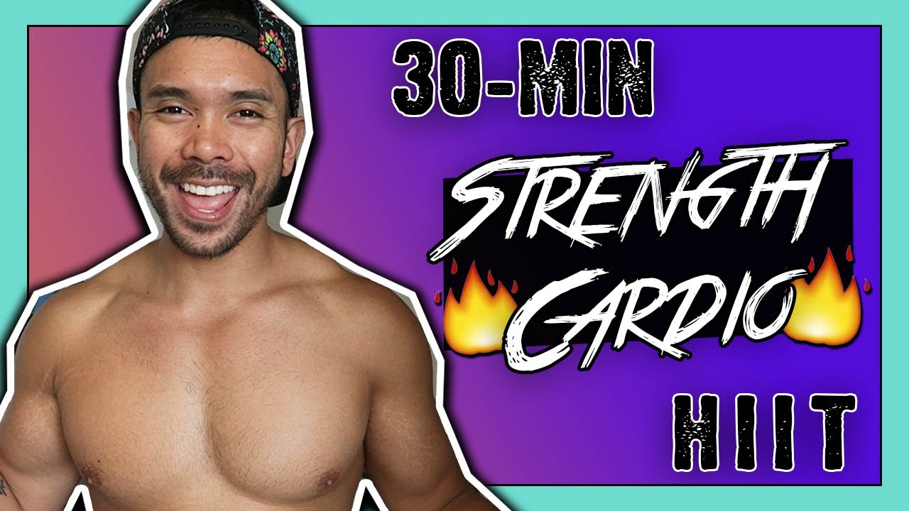 30-Minute Calorie Blasting Dumbbell HIIT Workout :: Full Body Dumbbell HIIT Workout with Weights!