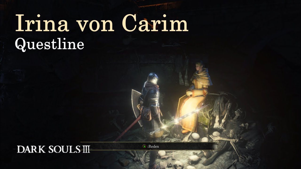 Irina von Carim - Händlerin für Wunder | Questline | Dark Souls 3