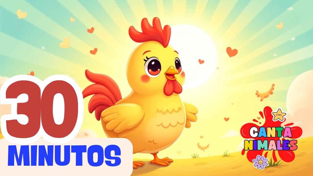 🌞🐓 Música Infantil: “Gallo Kikirikí” — Despertamos Cantando y Bailando en la Granja 🎶