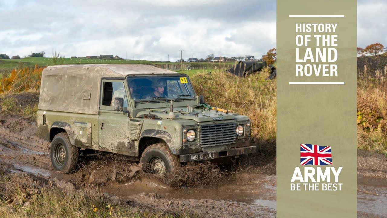 История Land Rover | Учения Mudmaster | Британская армия