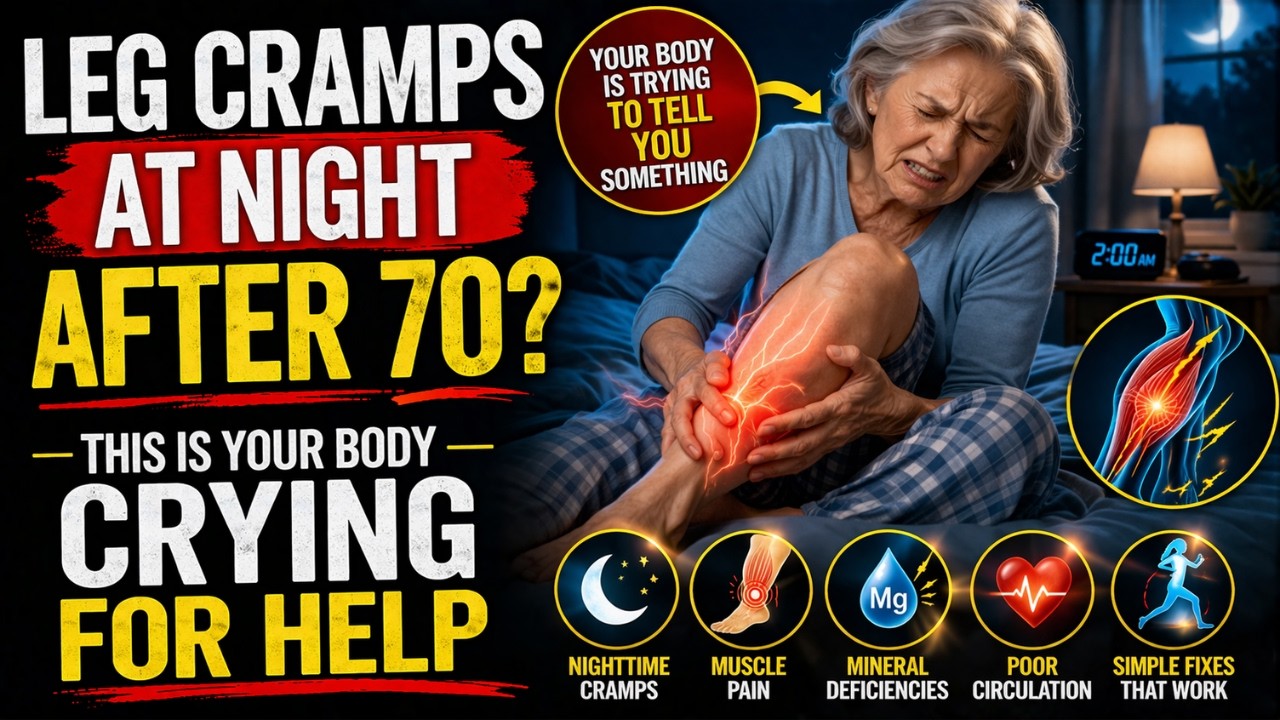 If Your Legs Cramp at Night After 70, Watch This