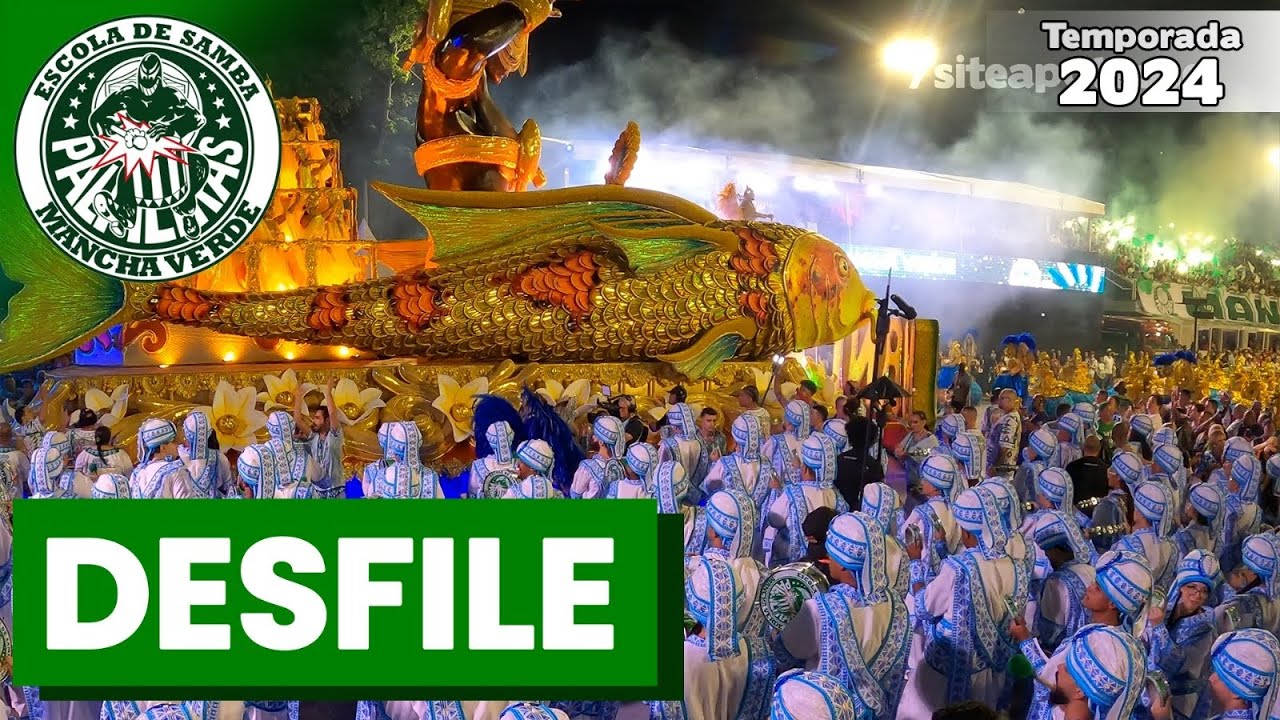 Mancha Verde 2025 | Bateria no desfile oficial | Samba ao vivo - #DesfileLIGASP25