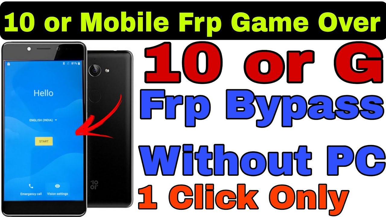 10 or G Frp Bypass Without PC 2022-23 Latest Trick By @RamuMobileSolution