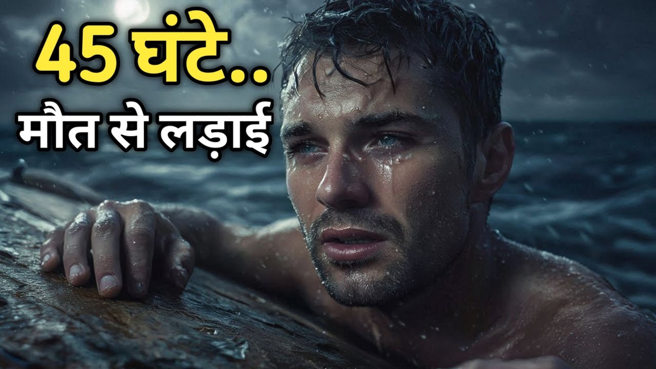 45 घंटे मौत से लड़ाई : एक मछुआरे की सच्ची कहानी | जिसने समुंदर को हरा दिया ||