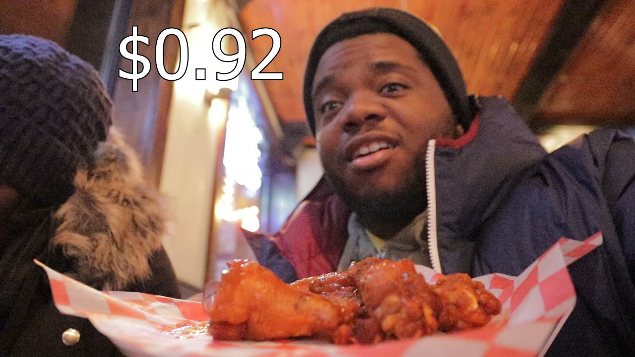 Trying the World’s Cheapest Chicken Wings…