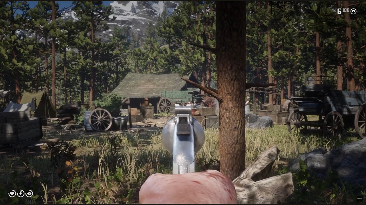 RDR2 Paying A Social Call Realistic Version (First Person, Iron Sights, No Deadeye, No Hud)