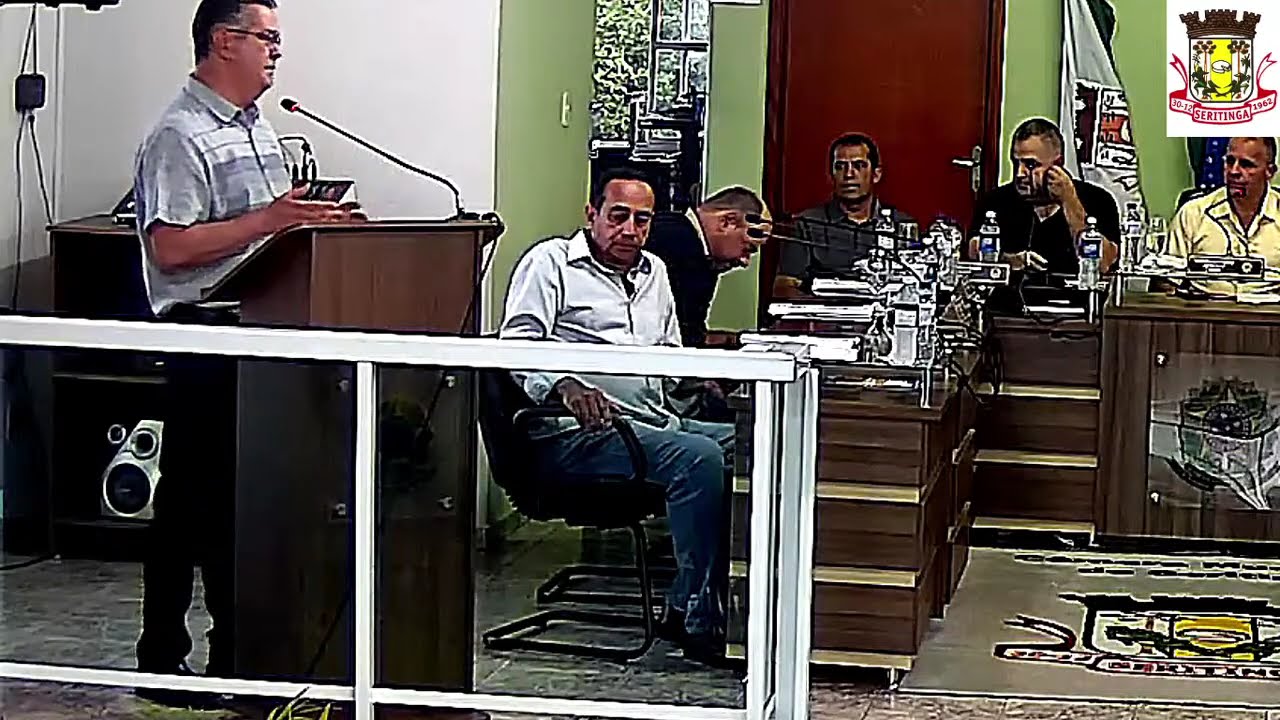 Primeira Sess&atilde;o Ordin&aacute;ria da C&acirc;mara Municipal de Seritinga