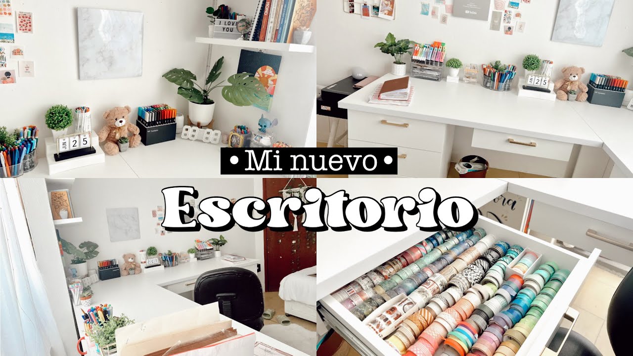 ✨Mi nuevo ESCRITORIO✨