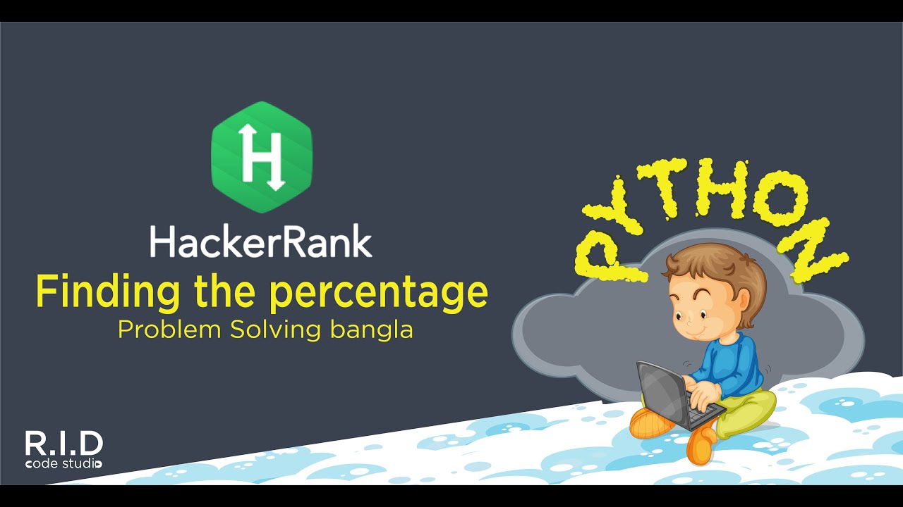 Finding the percentage hackerrank solution in python bangla