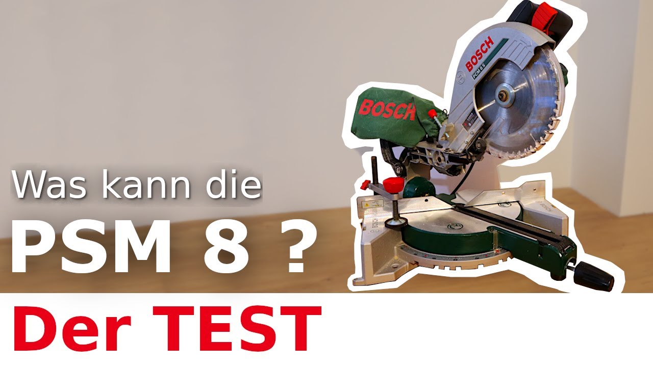 BOSCH PSM 8 S | Kaufen oder nicht | Bewertung der Kappsäge | Rob Renoviert