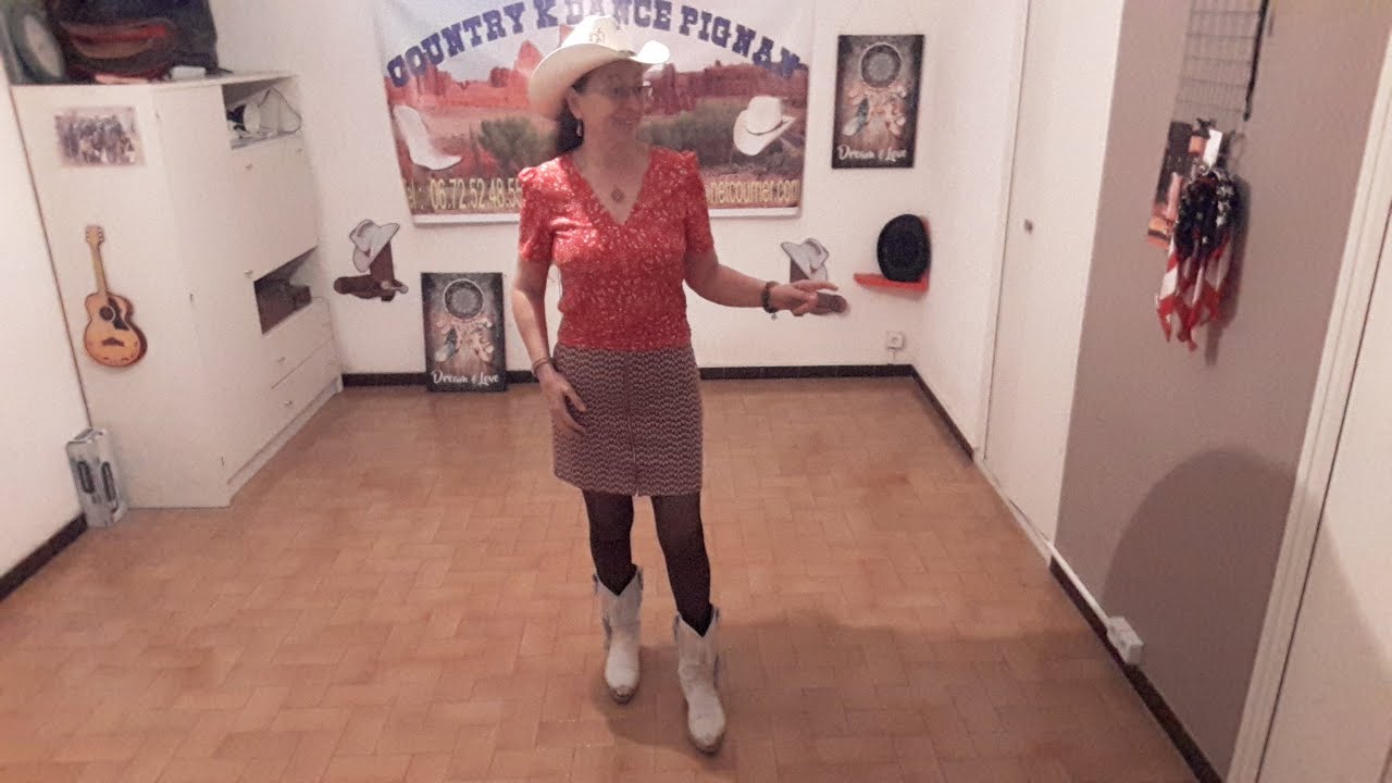 Drop the beat Line dance