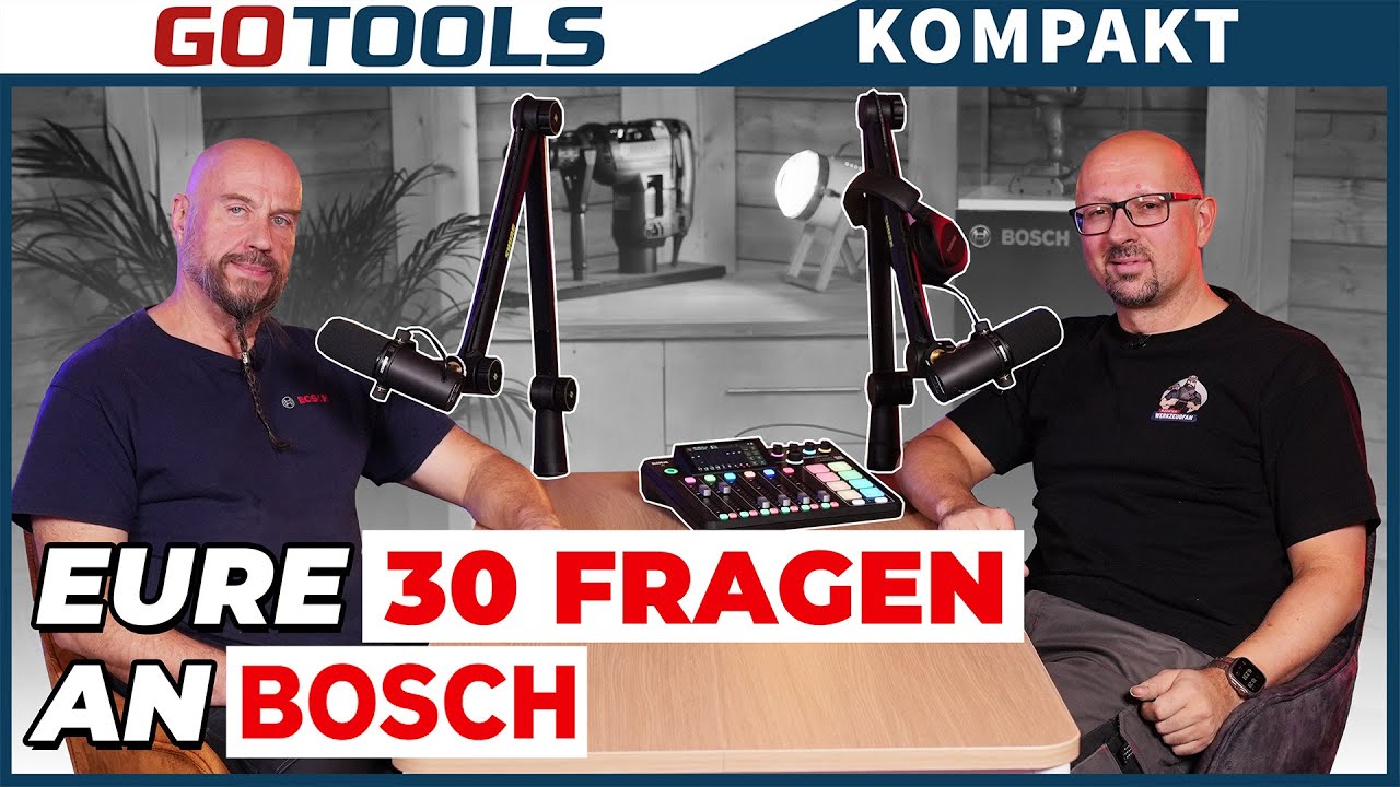 Tool Talk Folge 3: Grill den Losse: 30 ehrliche Fragen an den Bosch-Anwendungsberater!