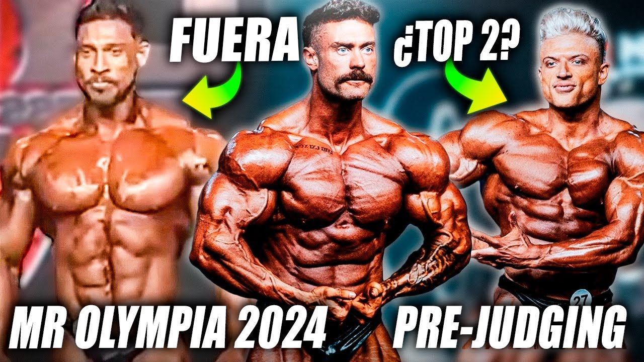 PRE JUDGING CLASSIC PHYSIQUE MR OLYMPIA 2024 RAMON DINO FUERA DEL TOP 3 SUDANDO