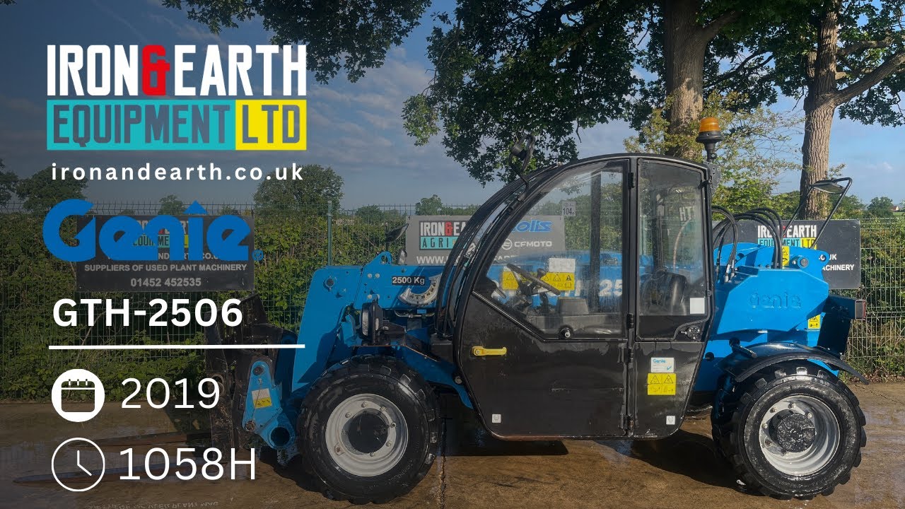 2019 Genie GTH-2506 6m Compact Telehandler