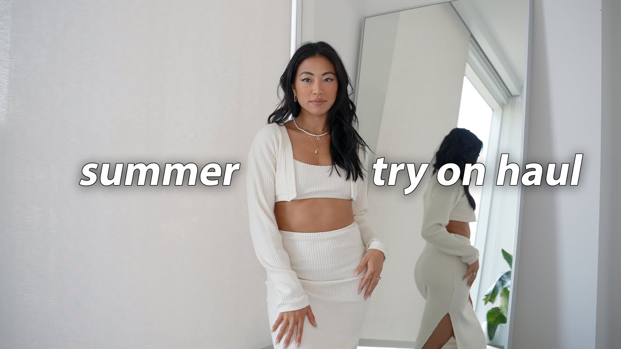 Summer Try On Haul! New in from Farfetch, Reformation, Joah Brown!