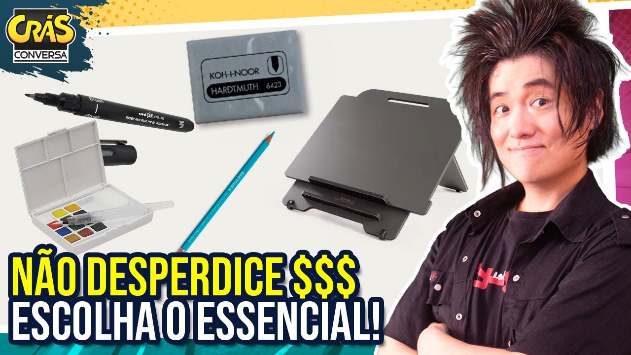 Materiais de desenho que valem investir 