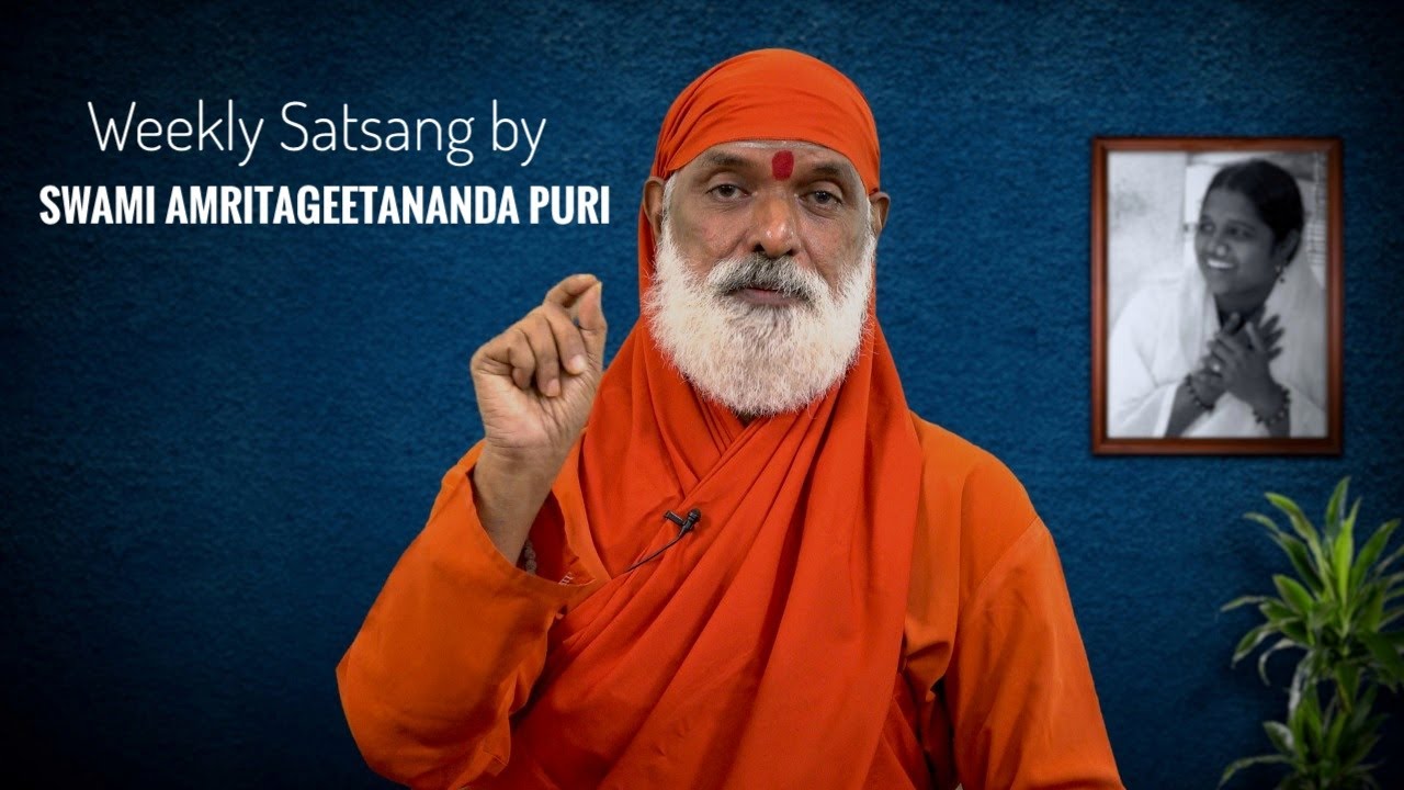 Weekly Satsang by Swami Amritageetananda Puri