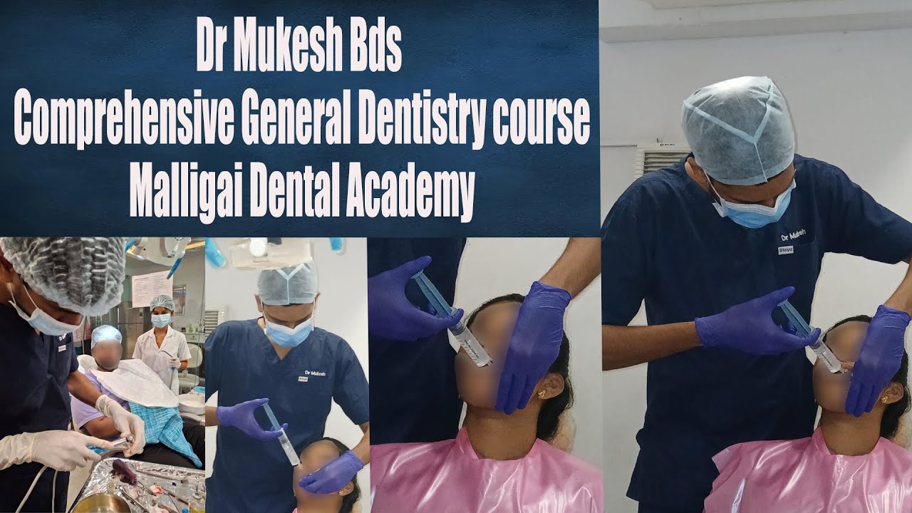 Dr  Mukesh Comprehensive course Testimonial at Malligai Dental Academy