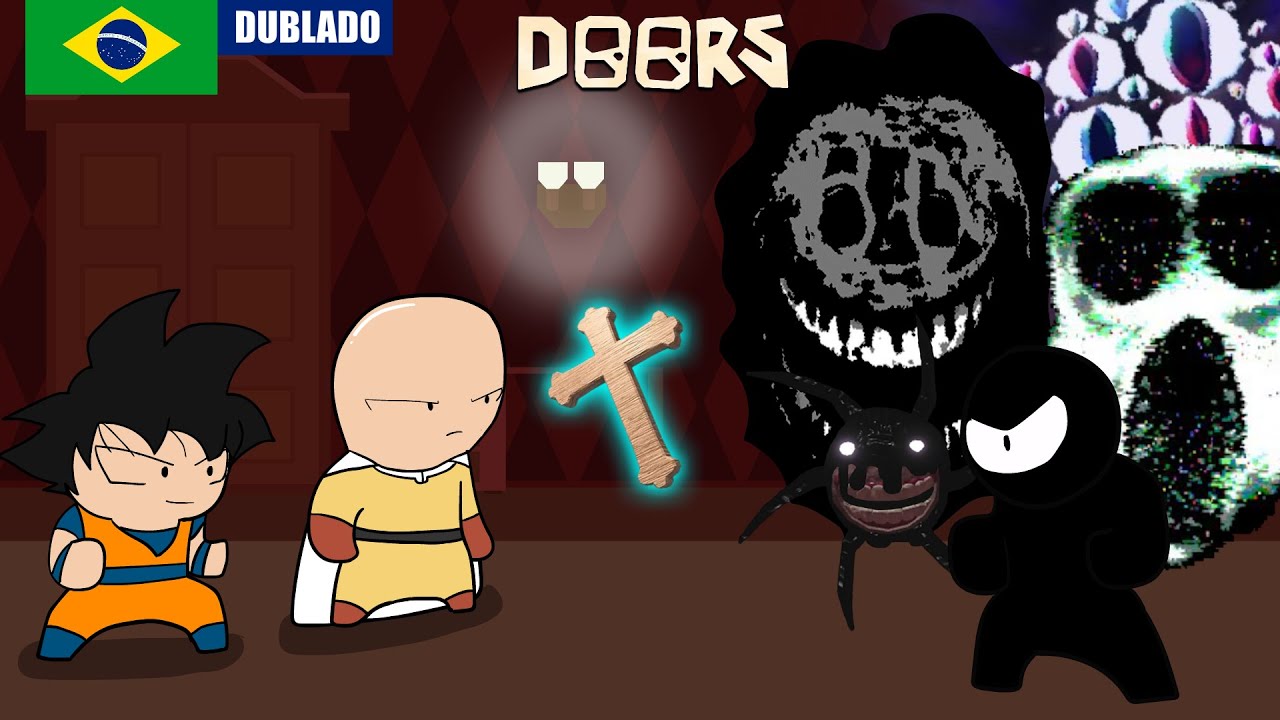 GOKU E SAITAMA NO DOORS ( ROBLOX )  | DUBLADO |
