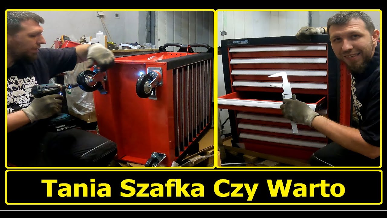 Szafka narzędziowa wózek na narzędzia  skrzynka narzędziowa na kółkach jedna z najtańszych Sherman