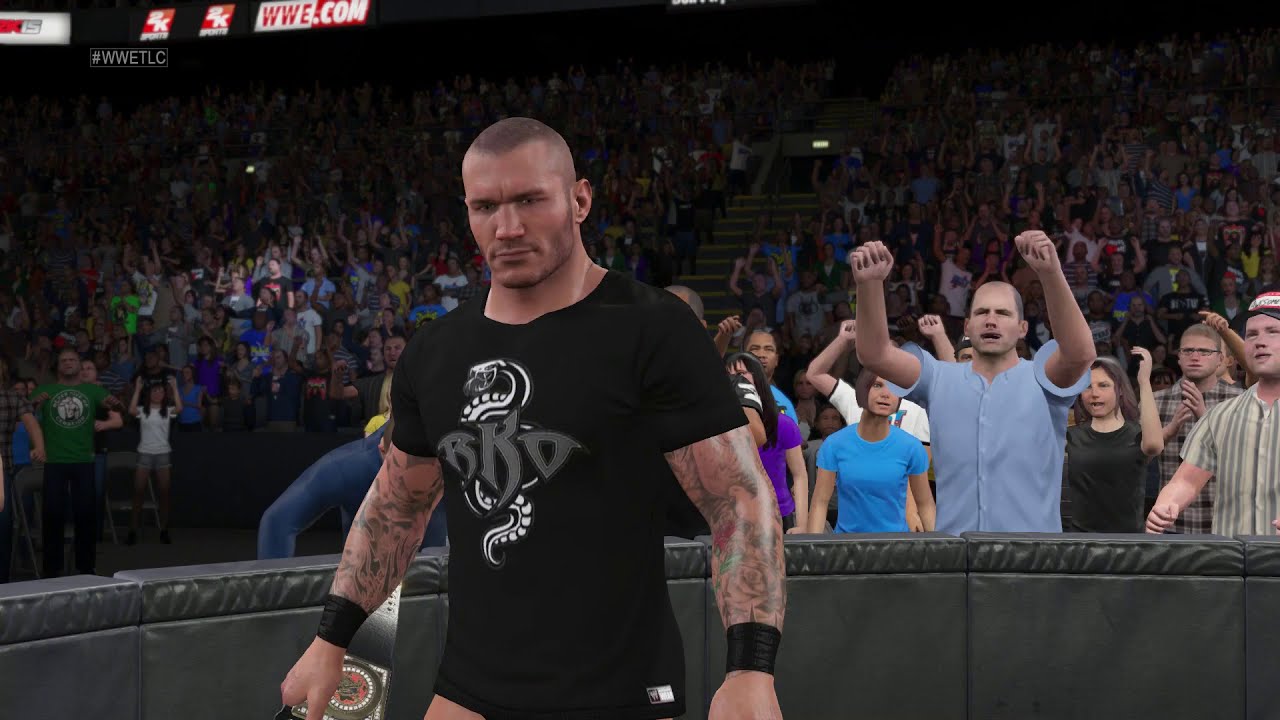 WWE TLC 2013: John Cena vs Randy Orton (WWE 2K15)