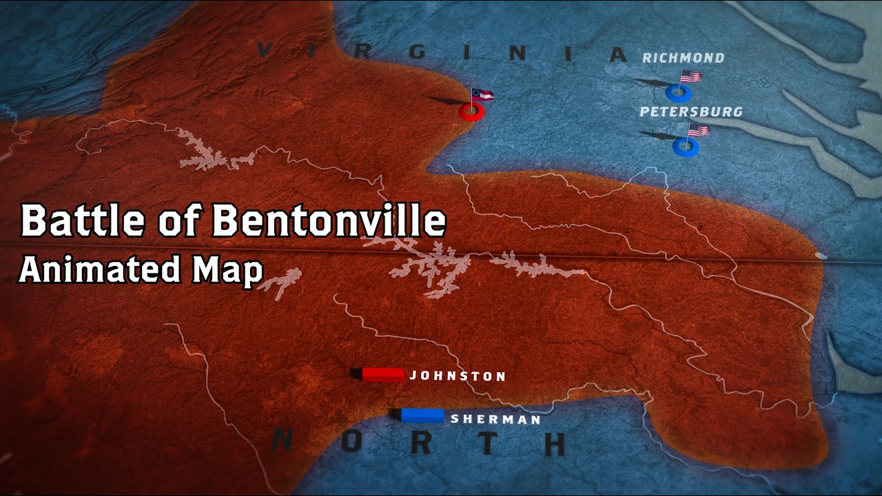 Battle of Bentonville | Animated Battle Map