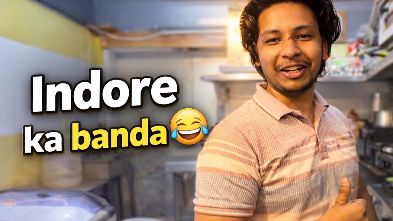 Aaj vlog mein Indore ka ek fun banda mila