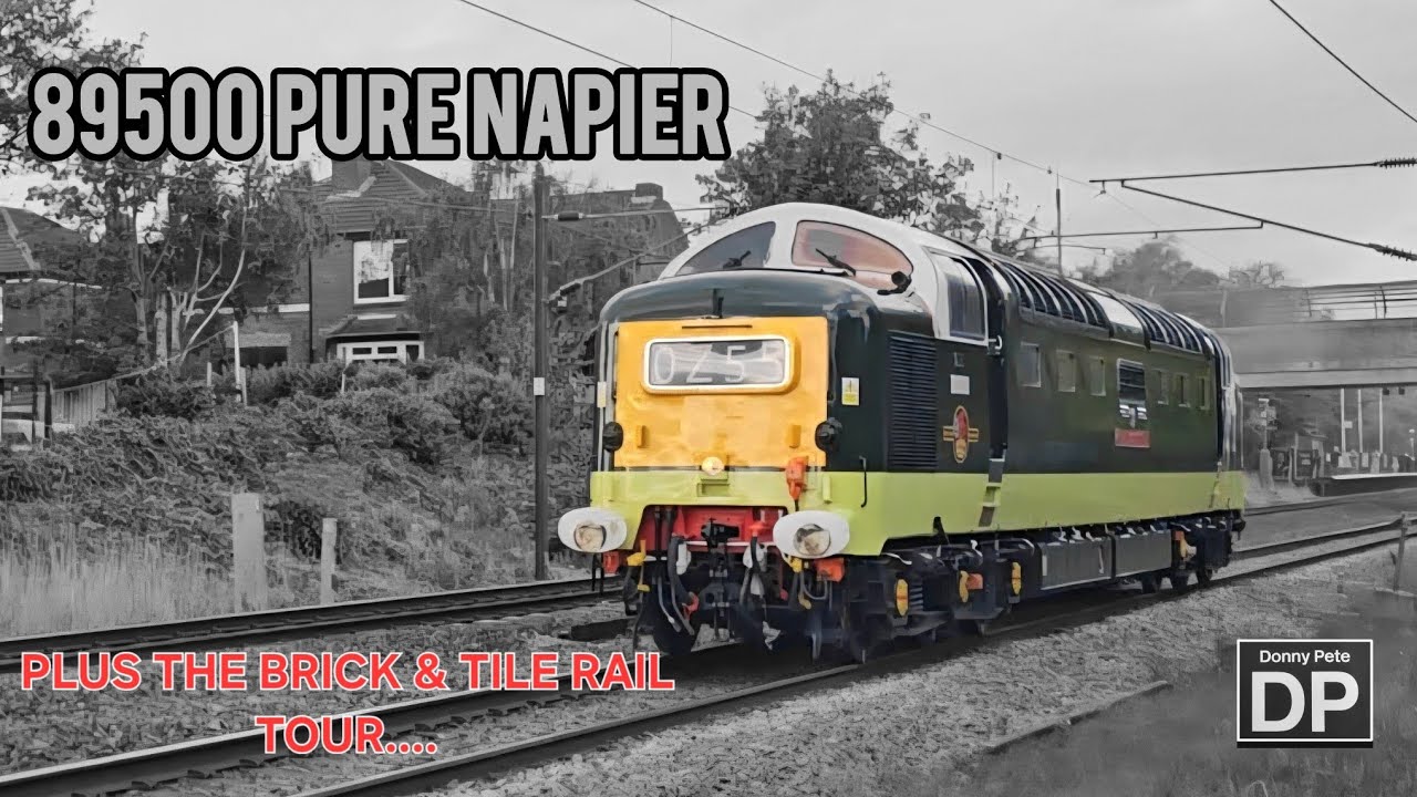 A great week gricing, Hoovers on the brick & Tile and a Deltic in motion...