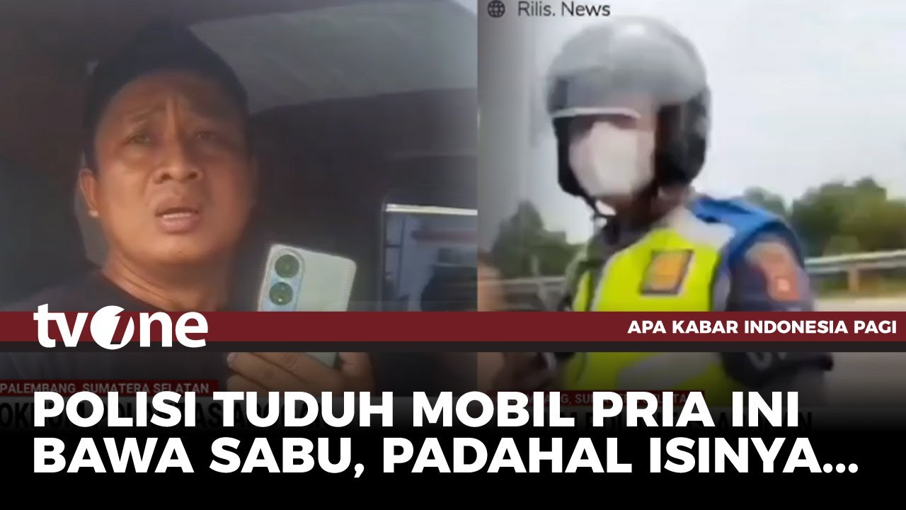 Viral! Aksi Arogan Polantas Tuduh Pemobil Bawa Sabu di Jalan Tol | AKIP tvOne