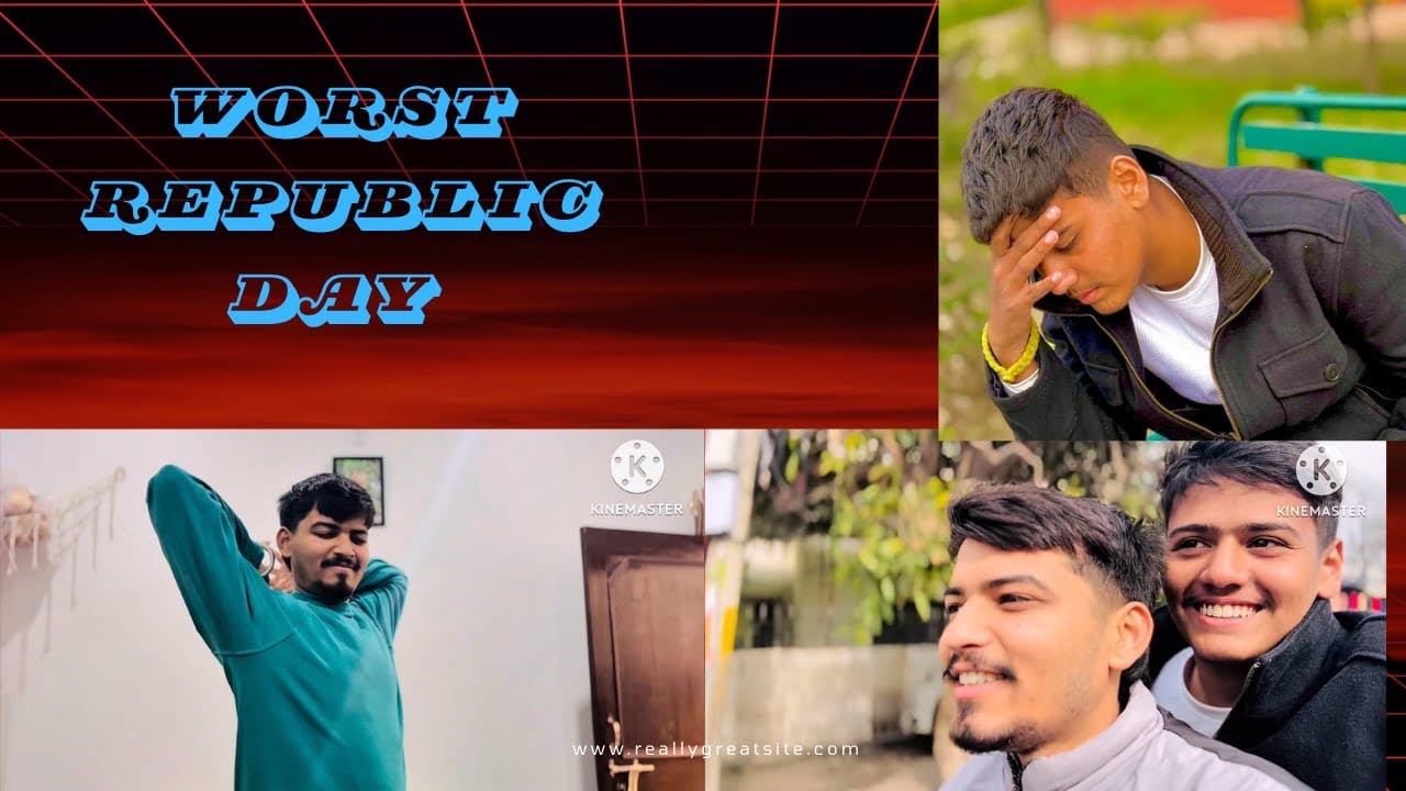 Republic day gone wrong my boys shocked😭