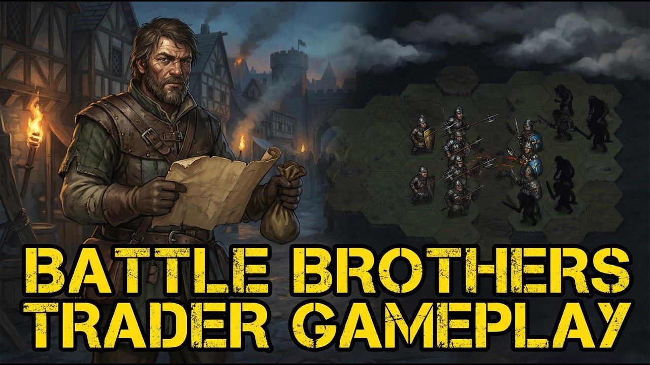 Battle Brothers -Noob plays -Trader 1-100- Playthrough-1 Lets start