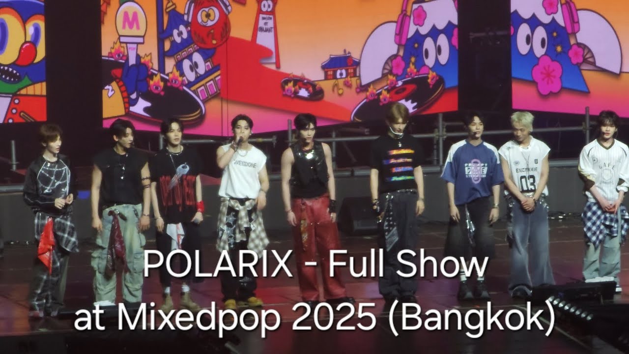 250705 | POLARIX - Full show stage at MIXEDPOP BANGKOK 2025
