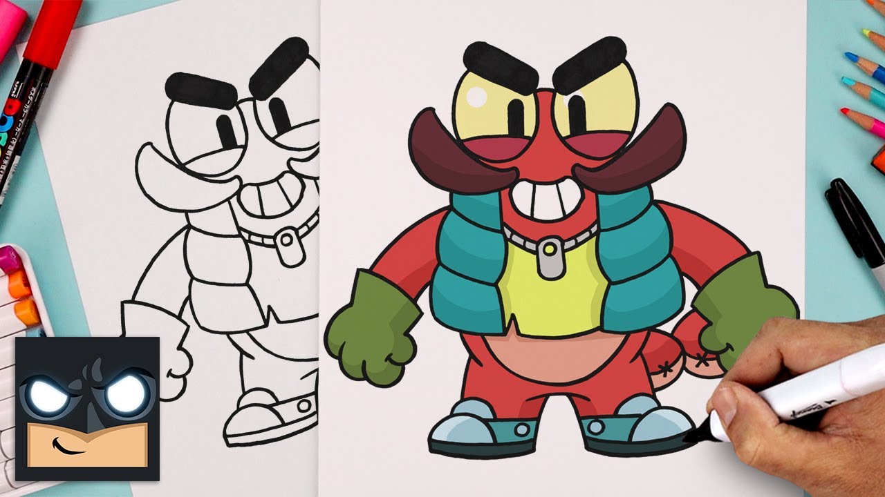 How To Draw Clancy | Brawl Stars