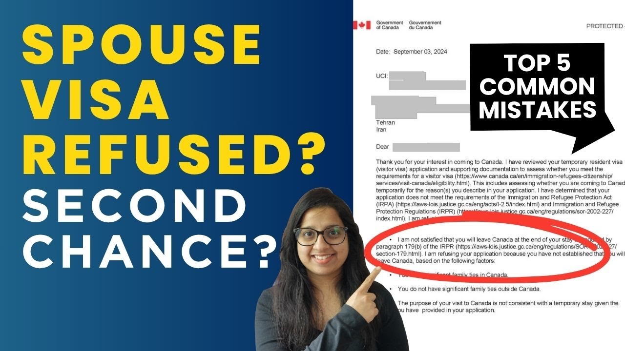5 Reasons Your Canada Spouse Visa Got REJECTED (How to Fix & Reapply 2025)