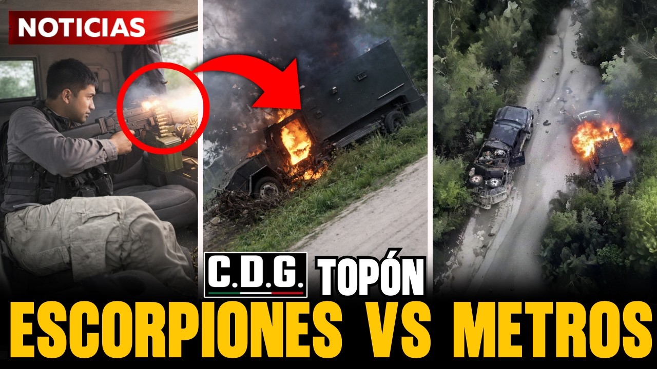 Sicarios del C&aacute;rtel del Golfo se TOPAN y se BALEAN en TAMAULIPAS | Captado en video