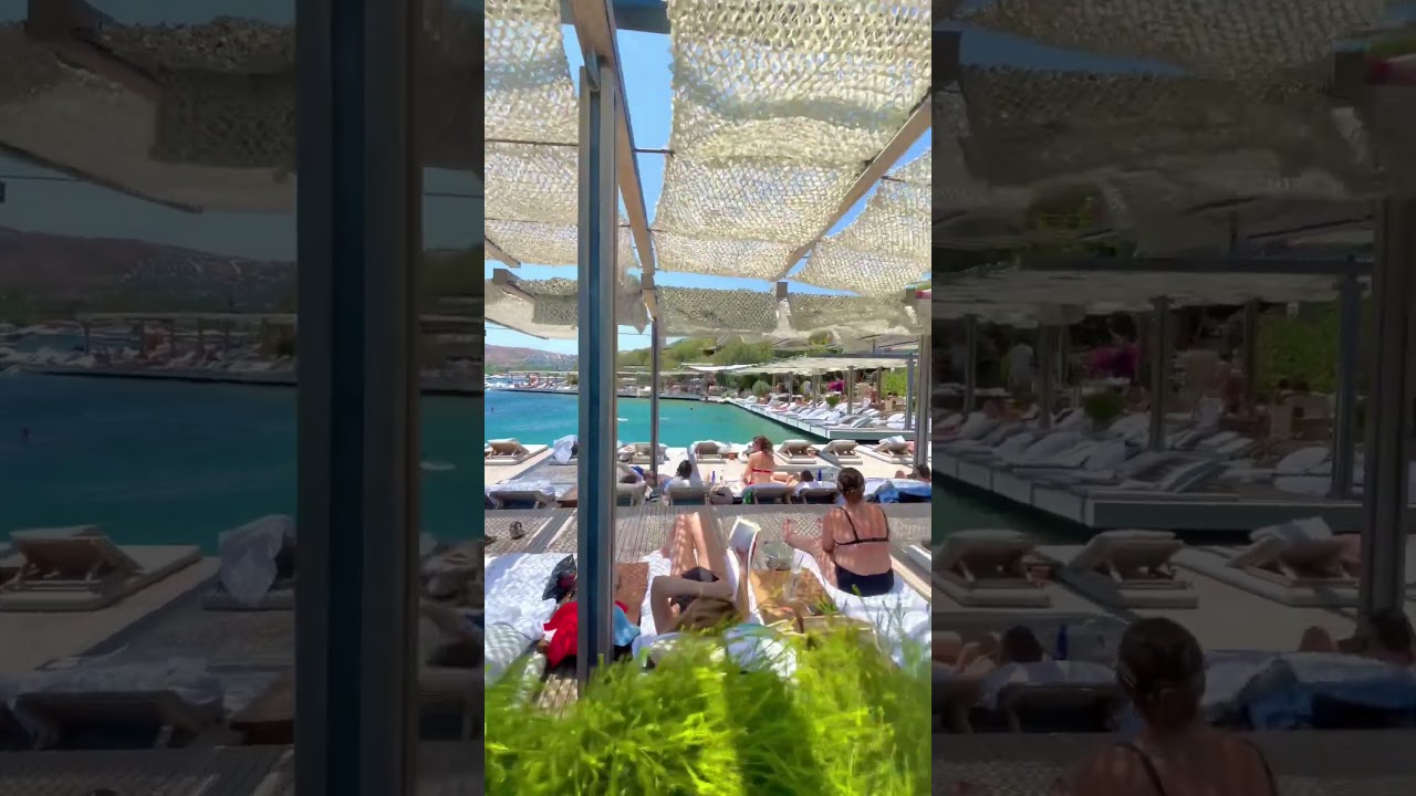 The Absolutely Stunning Macakizi Hotel and Beach Club in Bodrum, Turkey.