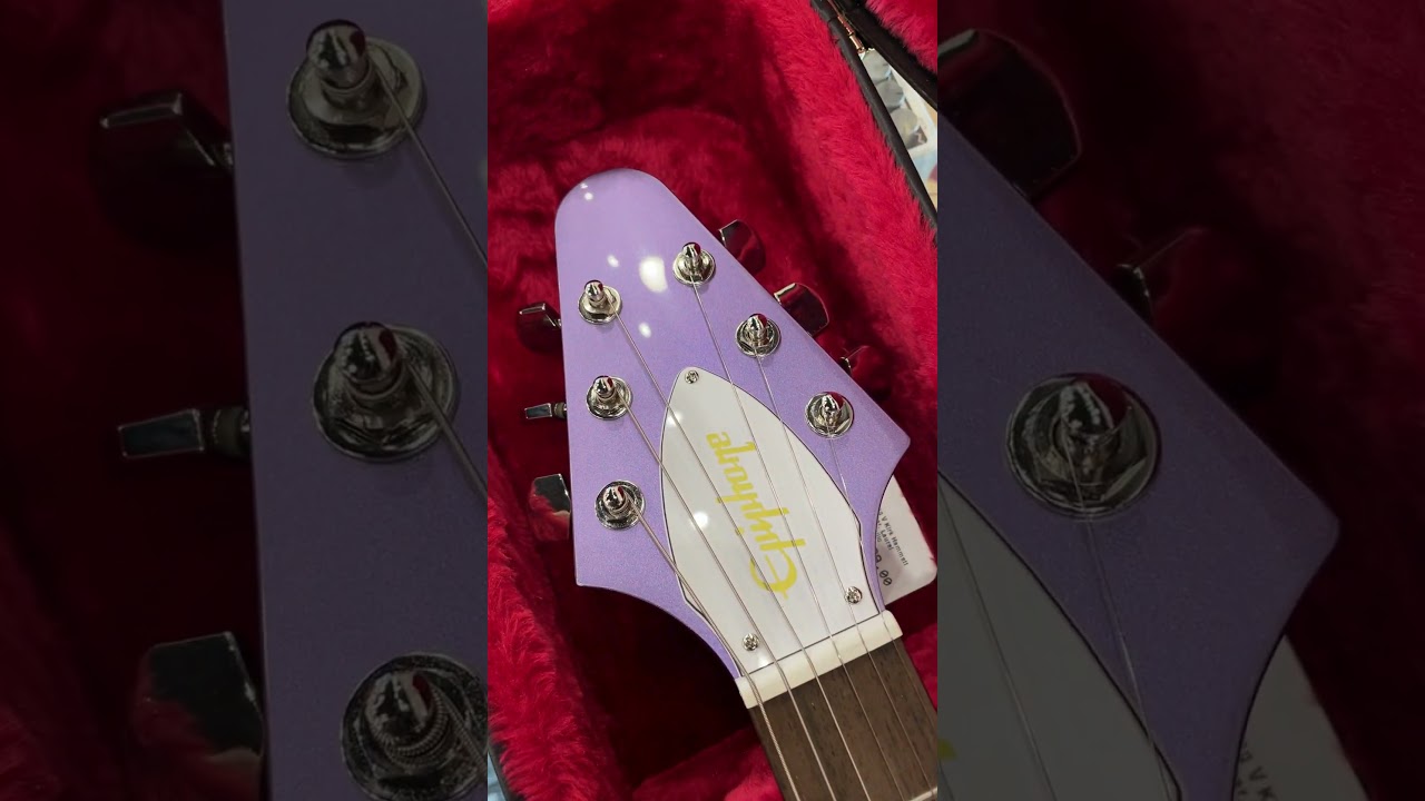 Epiphone 1979 Flying V Kirk Hammett Signature Electric Guitar #guitars
