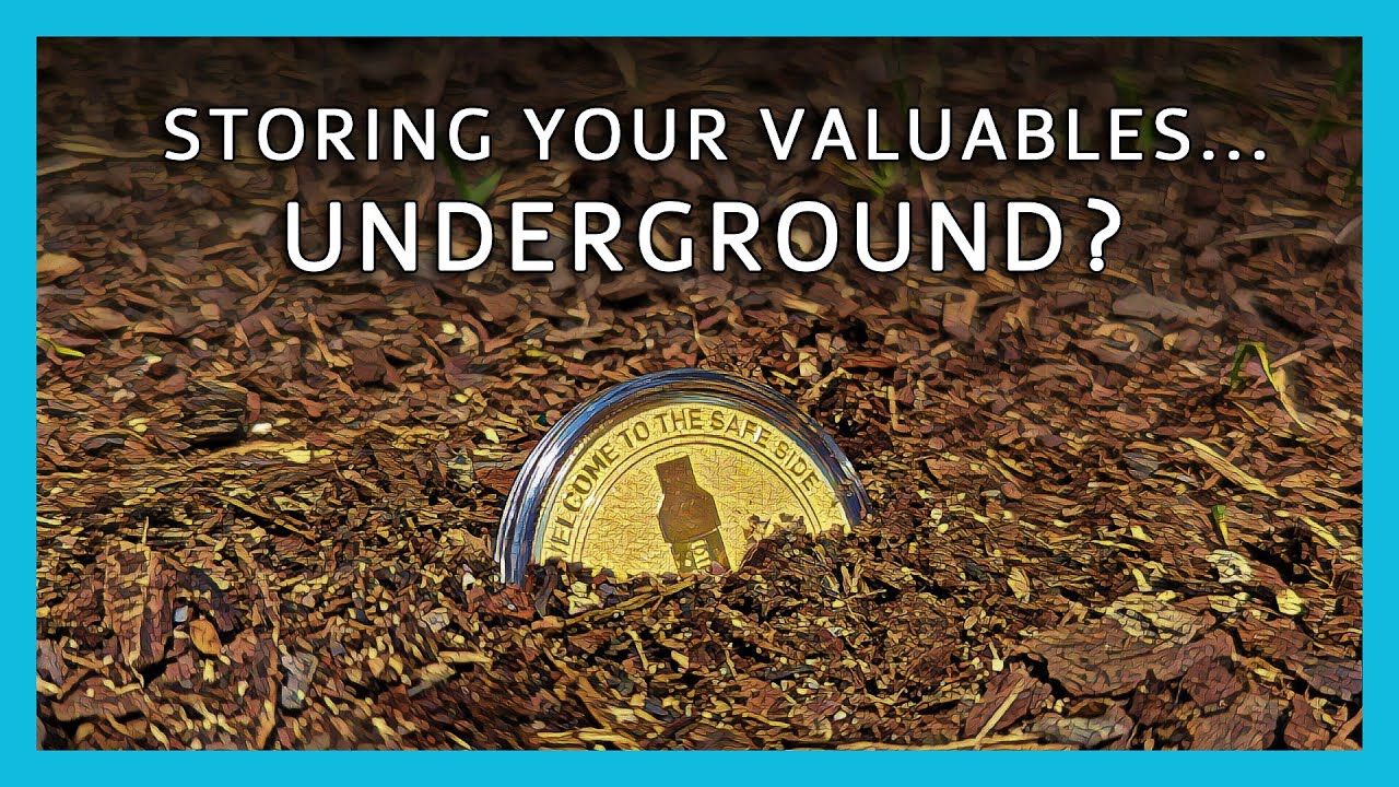 Storing Your Valuables... Underground?  (Dirtyman Safe Review, part one)