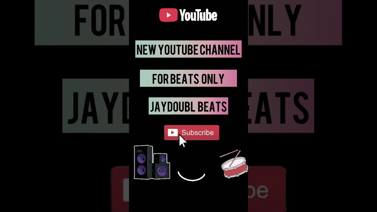 Starting new channel for beats only! Happy if you could start the journey with me #jaydoubl
