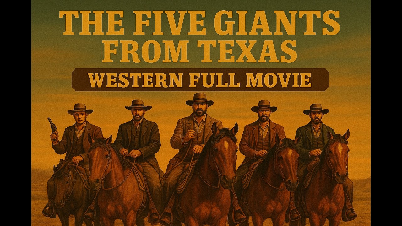 The Five Giants from Texas  Western and Cowboy Movie english