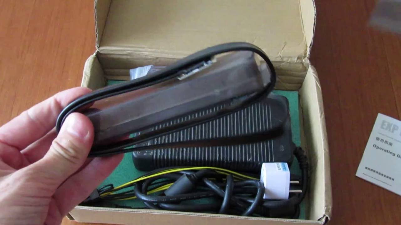 Unboxing - eGPU EXP GDC Beast with Power Adapter - www.gearbest.com