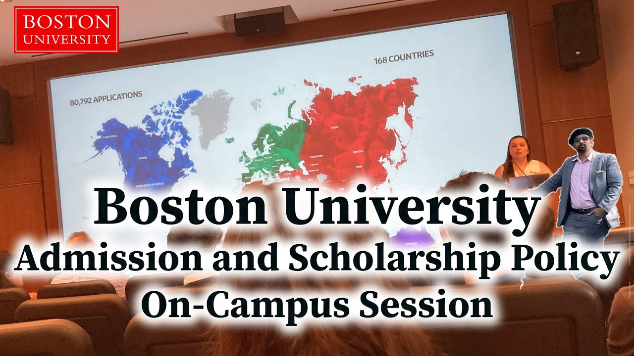 Boston University - Official Session on How to Get Admission on Scholarship!