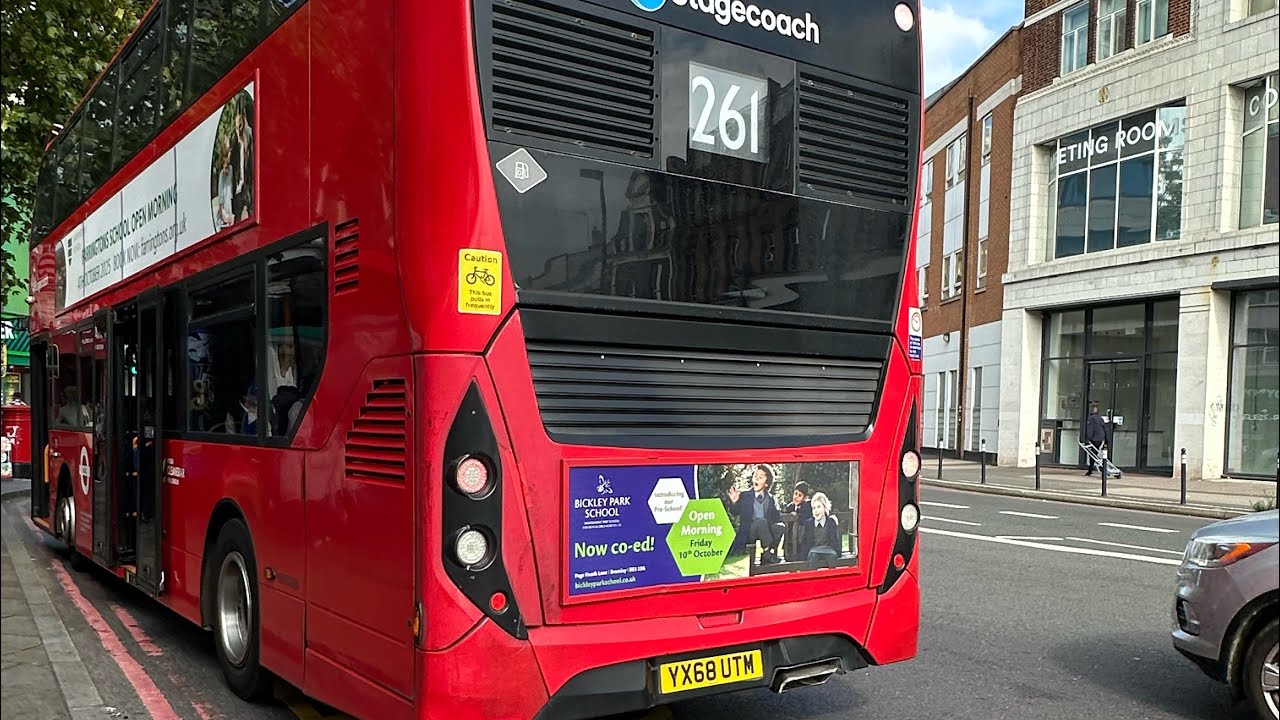 *YX68 UTM*Stagecoach London 68Reg ADL Enviro400MMC