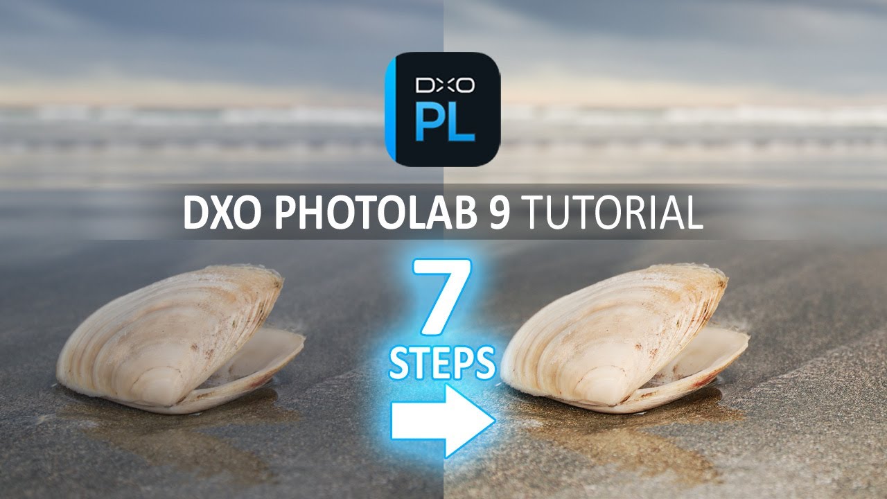 Учебное пособие по DxO Photolab 9 — как отредактировать 90% фотографий всего за 7 ШАГОВ