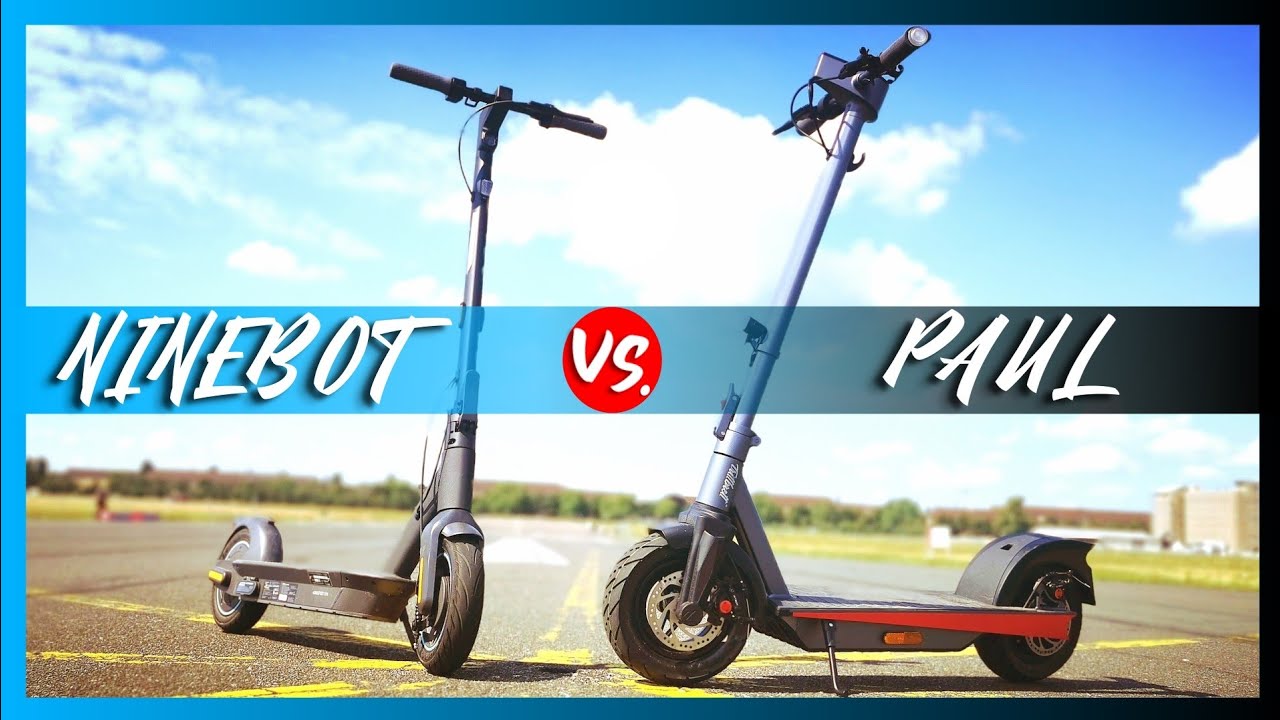 ⚡TRITTBRETT PAUL TOURING vs. NINEBOT MAX G30D2 ⚡ Fahrwerk - Bremse - Speed - Test - Review (DEU)