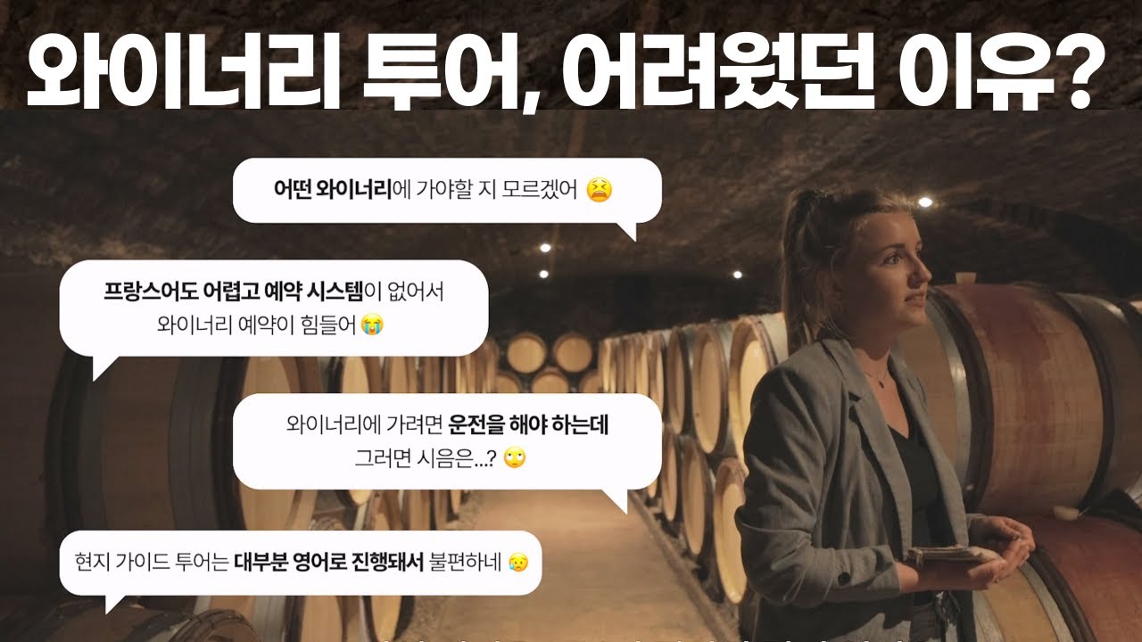 와인여행을 고민하고 있다면 꼭 봐야할 영상🍷