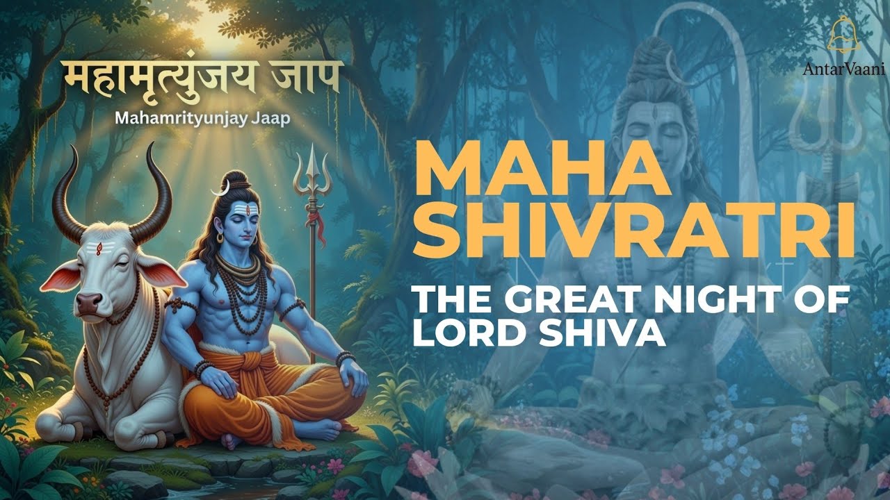 Mahamrityunjaya Mantra 108 Times | Maha Shivaratri 2026 | AntarVaani 