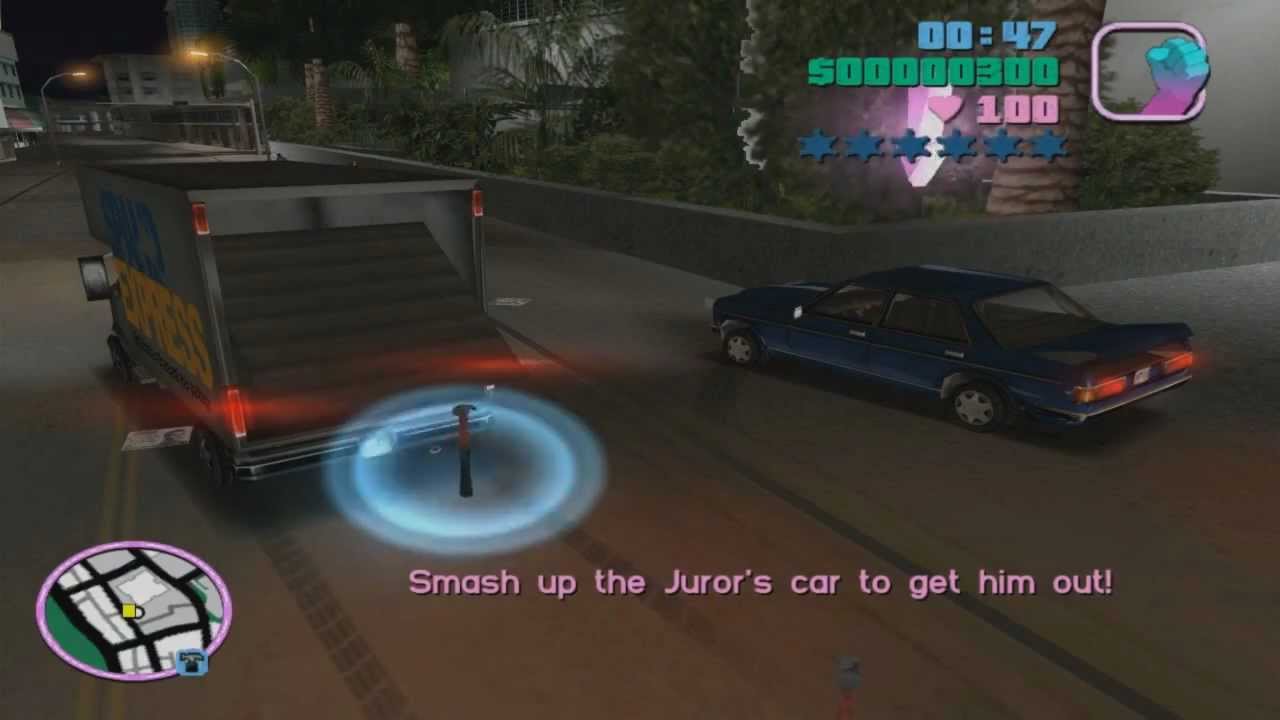Grand Theft Auto: Vice City - Mission #4 - Jury Fury